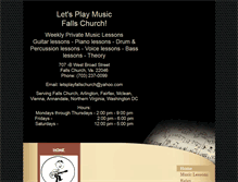 Tablet Screenshot of letsplaymusic.biz